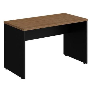 Imagem de Mesa de Escritório 120x60 Reta Compacta com Tampo de 30mm - Gebbwork