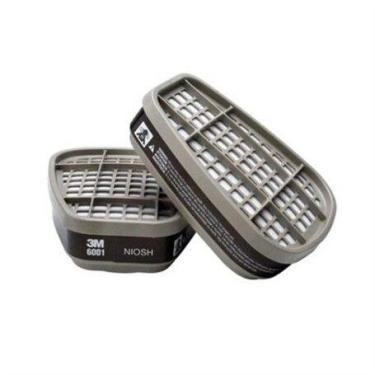 Imagem de KIT 10 PARES Cartucho Químico 3M 6001 Vapores Orgânicos