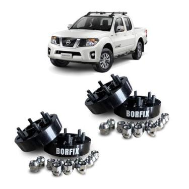 Imagem de Kit 4 Espaçadores de Rodas 38MM Frontier Pathfinder Navara - Borfix