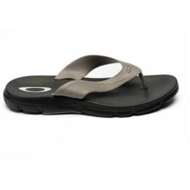 Imagem de Chinelo Masculino Oakley Banks 615-light Blue 42-Masculino