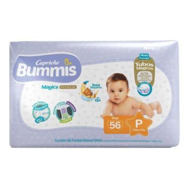 Imagem de Fralda Capricho Bummis Mega 1 Pacote Todos os Tamanhos, P (56)
