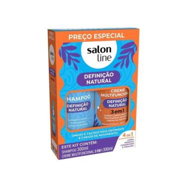 Imagem de Shampoo e Creme Multifuncional Salon Line Definição Natural 300ml