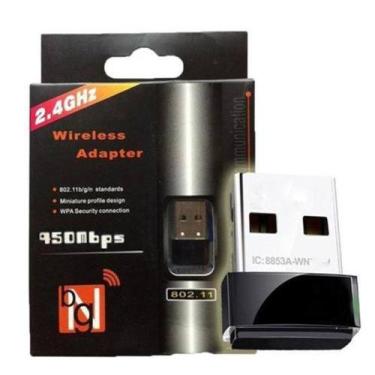 Imagem de Adaptador Usb Sem Fio Wireless Wi-fi 2.4 Ghz 950mbps - MLS