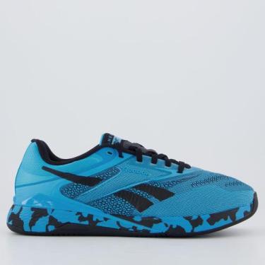 Imagem de Tênis Reebok Nano X5 Azul e Preto, 41