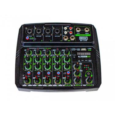 Imagem de Mesa De Som Mixer Boxx B6 Live 6 Canais Para Stream Bluetooth