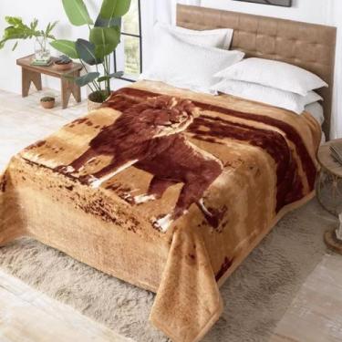 Imagem de Cobertor Casal Raschel Plus Jolitex Toque Macio 180x220cm - Jolitex Te