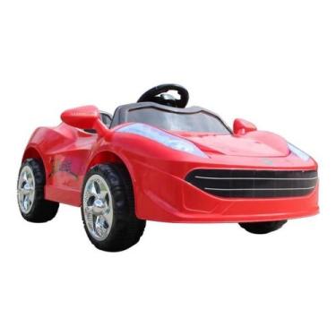 Imagem de Mini Carro Elétrico Infantil Vermelho (BW005) - Importway