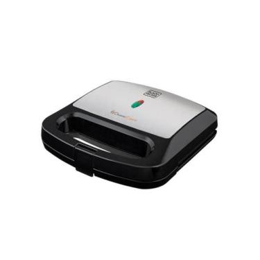 Imagem de Sanduicheira eletrica 220v black decker 750w cuisine expert - BLACK+DE