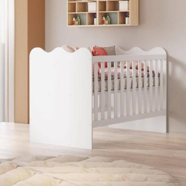 Imagem de Berço Mini Cama 100% MDF Ternura Branco