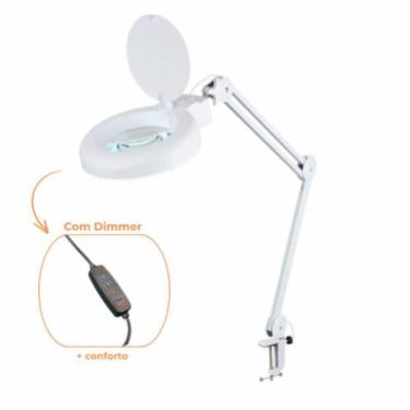 Imagem de Lupa Articulada - Led 5d - com Apoio de Bancada - Arktus