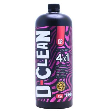 Imagem de D-clean limpador 4x1 pré-lavagem desengraxante desincrustante apc ext 
