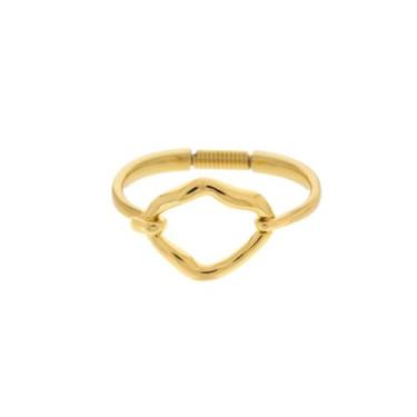 Imagem de Bracelete Feminino Geométrico Minimalista - Banhado em Ouro 18k - Tri 