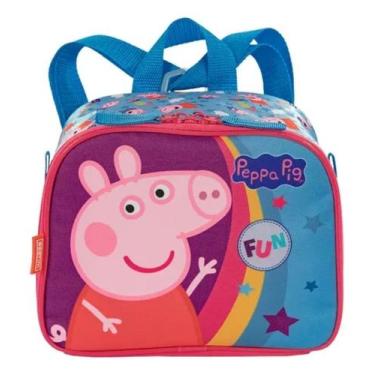 Imagem de Lancheira Escolar Peppa Pig Plus Core Sestini 066215, Colorido