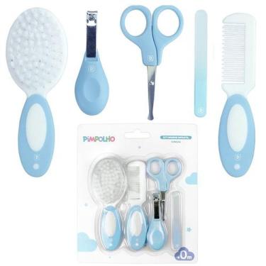 Imagem de Kit Higiene Cuidados Para O Bebê Com 5 Peças Menino Menina Baby Pimpol