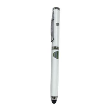 Imagem de Caneta Touch Digital Tablet Smartphone MO-CPB3IN1 Átomo, Branco