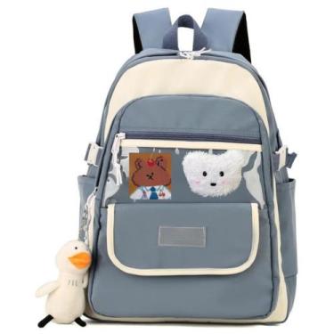 Imagem de Mochila Escolar P/ Meninas Infantil Criança Viagem Estampa Personaliza