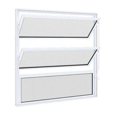 Imagem de Janela Basculante sem Grade Riobras Alumínio 60x60cm Branco