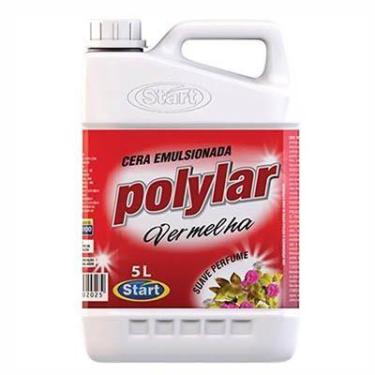 Imagem de Cera Líquida Polylar Vermelha 5L