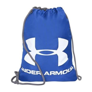 Imagem de Sacola Unissex de Treino Under Armour Ozsee Sackpack, Azul, U