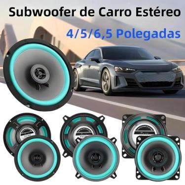 Imagem de Alto-falantes Universais Para Carro De 4, 5 E 6 Polegadas, 100W E 160W