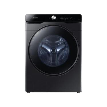Imagem de Lava e Seca 18 Kg Samsung Eco Bubble Preto e Inox com 25 Programas de 