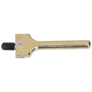 Imagem de Furador de couro, ferramenta de instalação de botão magnético, perfurador de garfo ajustável, feito à mão, ferramenta de couro (ouro)