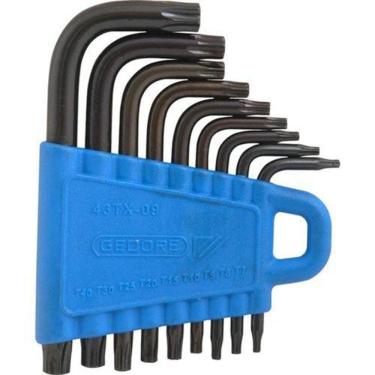 Imagem de Chave Torx Jogo Com 9 Pcs T07 A T40 43Tx Gedore