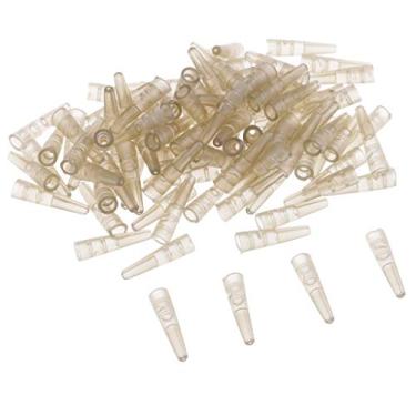 Imagem de simhoa 100 X Saftey Lead Clip Tail Rubber Carp Fishing Terminal Rig Sleeves 17 mm