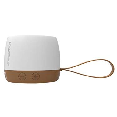 Imagem de HIOD Alto-falante sem fio HOPESTAR Bluetooth Mini externo portátil 10 m (33 pés), branco