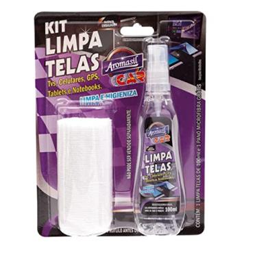 Imagem de Kit Limpa Telas 100ML com Pano Microfibra