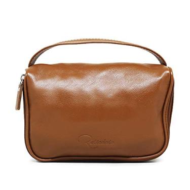 Imagem de Necessaire de Couro Legítimo modelo Medic - Relicário (Caramelo)