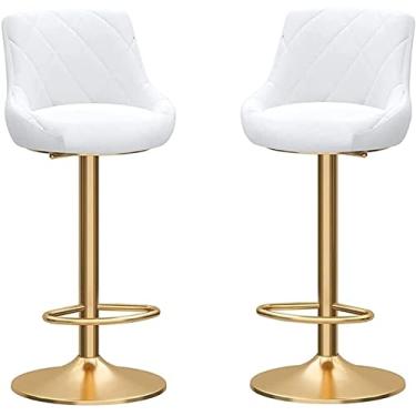 Imagem de Bsillas Cocina de Barra Altas Bancos Taburete Bar Isla Banco De Bar Banquinho De Restaurante Para Café Da Manhã, Cadeira Para Refeição Familiar Varanda Banquinho De Bar, Elevador Mecânico