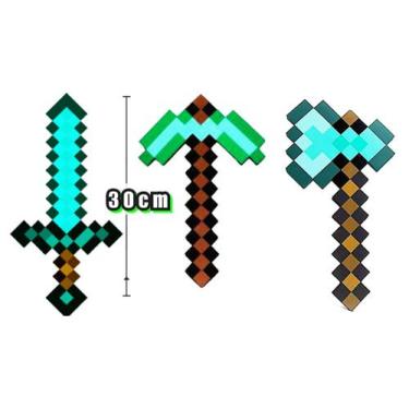 Kit Boneco Minecraft Steve Diamond + Creeper c/ Bloco - Jinx em Promoção na  Americanas