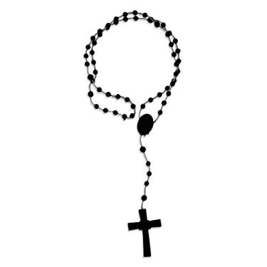 Imagem de Terço econômico de plástico da Vatican Imports | 10 cores brilhantes | Perfeito para acampamentos, grupos e retiros | Feito na Itália | Acessórios de oração cristã, 18 inches, Plástico, Sem Pedra