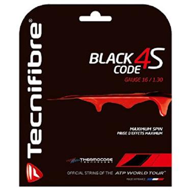 Imagem de Tecnifibre Corda de tênis Black Code 4S (16G)