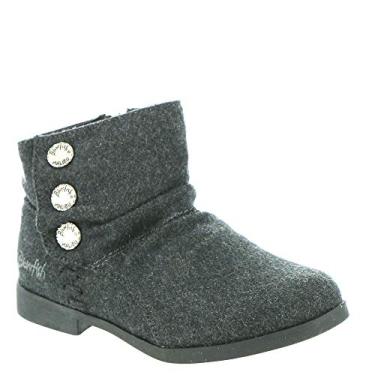 Imagem de Açúcar infantil para meninas Blowfish (Bebê/Criança pequena), Grey Two-tone Flannel, 6 Toddler