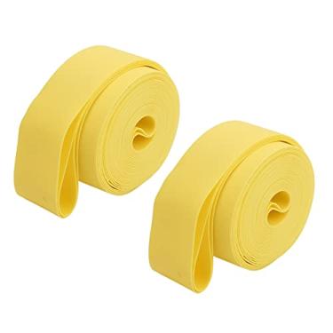 Imagem de SPYMINNPOO 2 peças de revestimento de pneu de bicicleta fita de aro de bicicleta almofada protetora de tubo interno à prova de perfuração para conjunto de rodas de bicicleta de estrada 700C