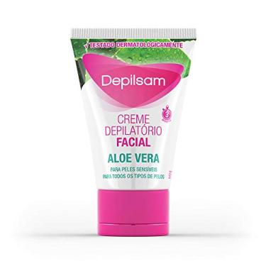 Imagem de CREME DEPILATORIO FACIAL 50G ALOE VERA - CX12, Depilsam