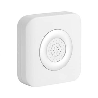 Imagem de Campainha de campainha com fio campainha abs plástico CC 12V campainha com fio alarme para sistema de controle de acesso de escritório doméstico