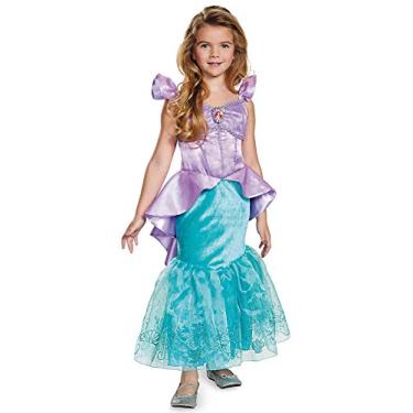 Imagem de Ariel Prestige Disney Princess The Little Mermaid Costume, Medium/7-8