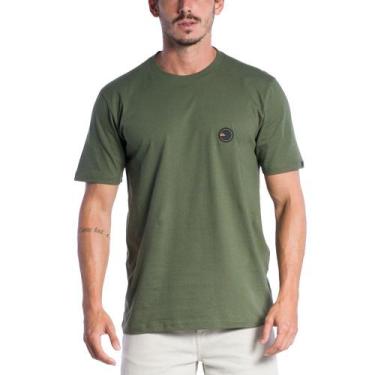 Imagem de Camiseta Quiksilver Patch Round Verde Militar