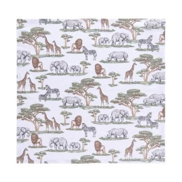 Imagem de Guardanapo Copa E Cia 4 Peças Home Estampado Safari