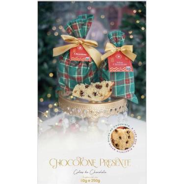 Imagem de Mini Chocotone Presente Gotas De Chocolate 80G - Delice