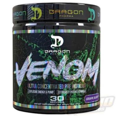 Imagem de Pré Treino Venom Pre Workout Pote 210G Baunilha - Dragon