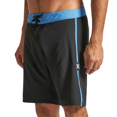 Imagem de Bermuda Hurley Block 18" Masculina SM24 Preto