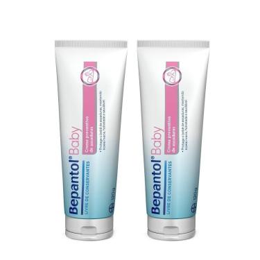 Imagem de Kit Com 2 Cremes Pomada De Assadura 120Gr Cada - Bepantol
