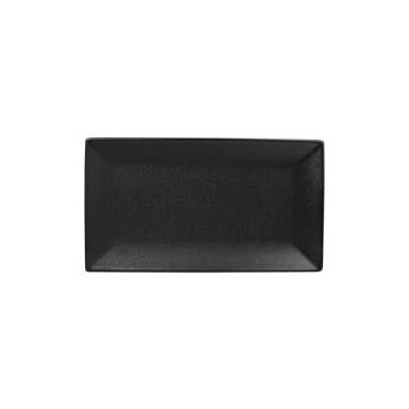 Imagem de Prato Retangular Caviar em Porcelana 34,5x19,5cm Maxwell & Williams Preto