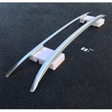 Imagem de UDP 2 peças Rack de bagagens de trilho de teto adequado para Benz GLC Coupe C253 2016 2017 2018 2019 2020 suporte prata