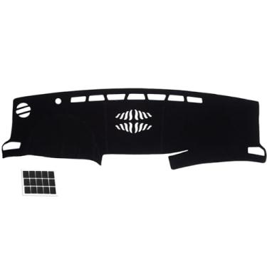 Imagem de TUCAREST Capa de painel adequada para Lexus GX460 2014-2021 flanela antiderrapante painel de carro tapete protetor solar sem brilho e almofada deslizante (sem HUD)