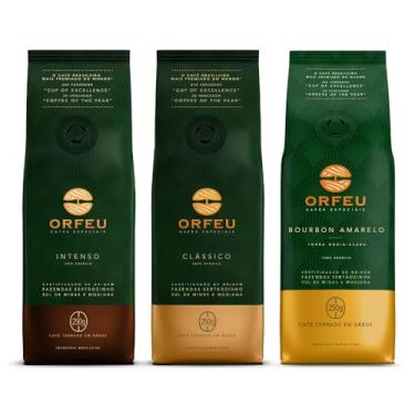 Imagem de Café em Grão, Orfeu, 3 Pacotes de 250g